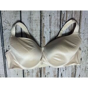 SOMA Stunning Support Smooth Balconette Bra Size 42DD Nude Underwire